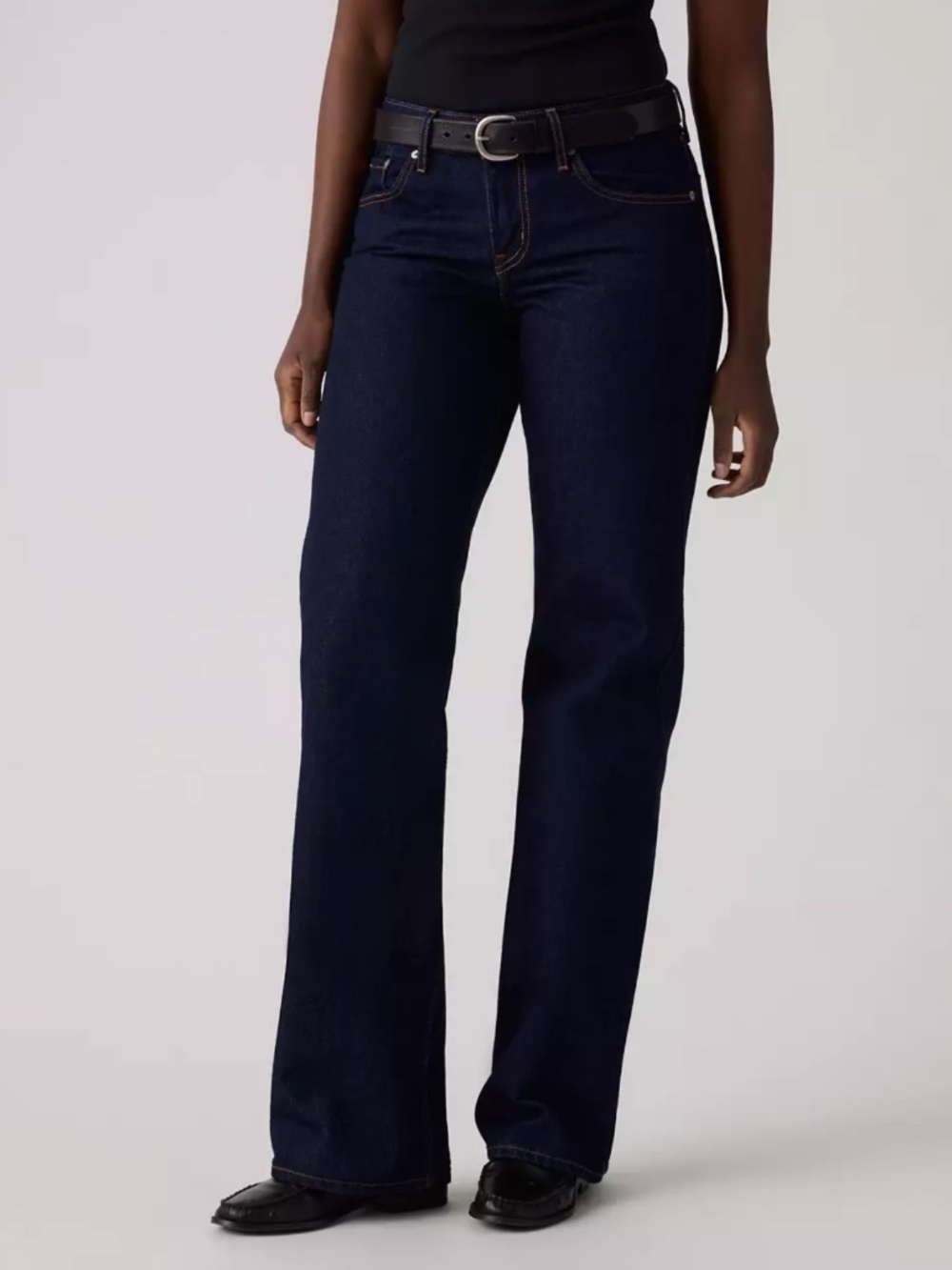 NWT Levi's Low Loose Women's Jeans Dark Wash Size 27 x 30